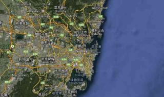澳大利亚地图中文版 澳大利亚地图中文版